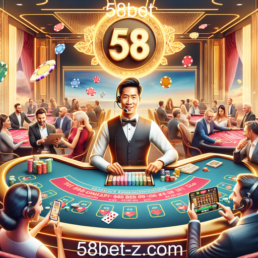 Experimente a Emoção do Cassino Ao Vivo no 58bet